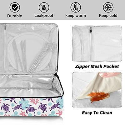 Healthy Tin Foil Pan Casserole Carrier Container for Indoor Picnic Outdoor  Use Food Indoor Outdoor Portable Convenient Tin Foil Pan Casserole Carrier