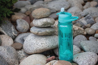 Ozark Trail 24 oz Teal Insulated Stainless Steel Water Bottle 