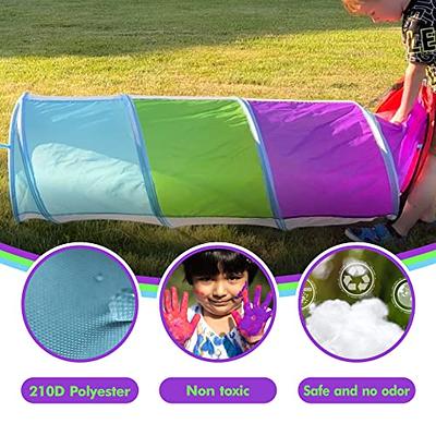 Kids Play Tunnel for Toddlers 1-3, Baby Crawling Toys for 1 2 3 4 Year Old  Girl Boy Birthday Gift, 6 Foot Pop Up Tunnel, Indoor Outdoor Toddler Toys