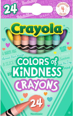 Color Swell Crayon Pack of 24 Count Vibrant Colors Teacher Quality