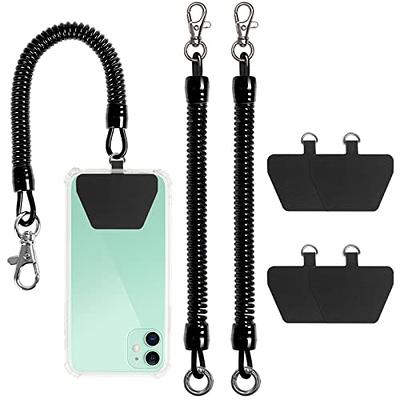 Nite Ize Hitch Phone Anchor and Tether Black Tether/Black MicroLock  HPAT-01-R7 - The Home Depot