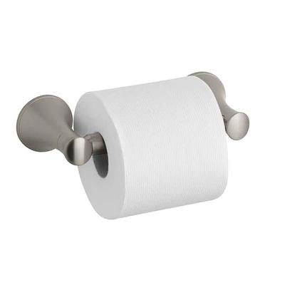 Kenney Over-The-Tank Brushed Nickel Toilet Paper Holder