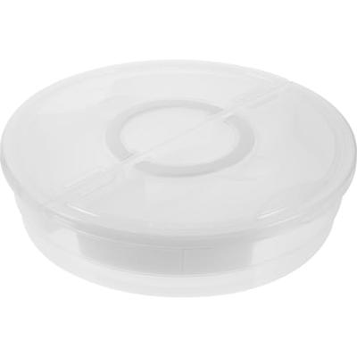 12inch 2 Pack Food Storage Container with Lid and Handle, Reusable