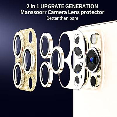  Mansoorr Camera Lens Protector for iPhone 14 Pro