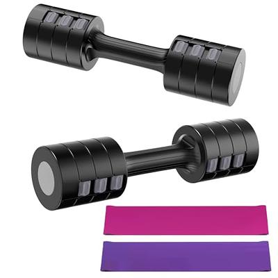 Ugnxery Adjustable Dumbbells Set, Hand Weights Set with 4