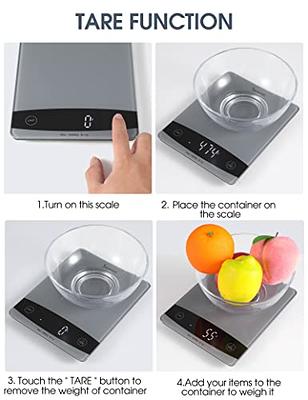 Glass Digital Kitchen Scale 1 item