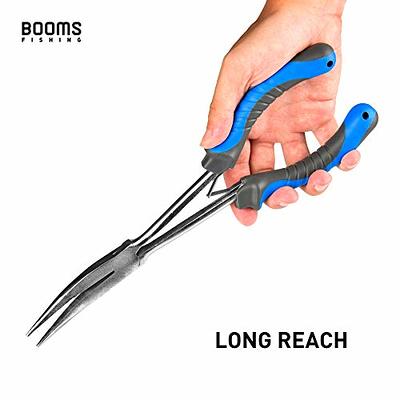 Booms Fishing F05 Long Reach Pliers, 11 Long Nose Hook Remover