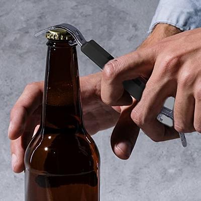 Unique One-Handed Bottle & Beverage Can Opener