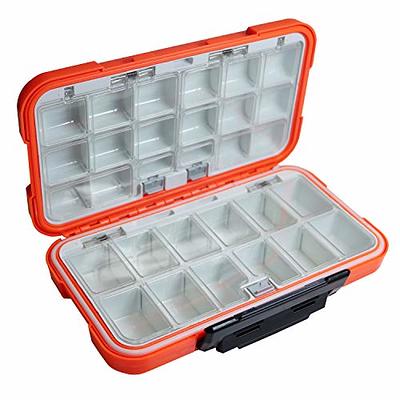 2Pcs Fishing Storage Small Tackle Boxes for Outdoor Storage Fishing Tackle