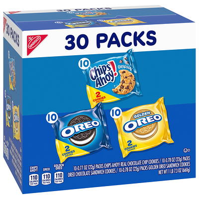 Nabisco Cookies & Crackers, Mini, 20 Pack - 20 packs [1 lb 4 oz (560 g)]