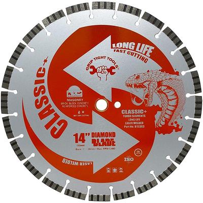 Grip Tight Tools Classic 4-in Wet/Dry Segmented Rim Diamond Saw Blade at