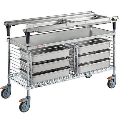 Metro Super Erecta Solid Shelf, Galvanized Steel - Metro