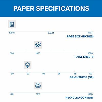 Hammermill Paper for Copy 8.5x11 Laser, Inkjet Colored Paper - 30% Recycled  - Yahoo Shopping