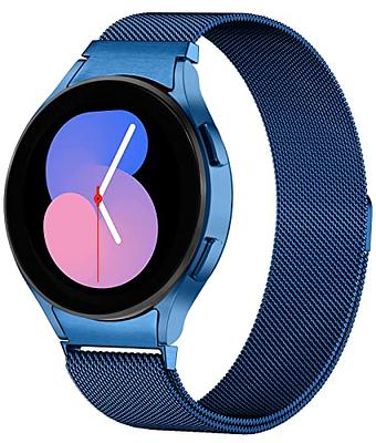  Galaxy Watch 6 Classic Bands 47mm 43mm Galaxy Watch 6 5 4 Band  40mm 44mm,Metal No Gap Watch Band Compatible with Samsung Galaxy Watch 6
