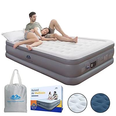 OhGeni Twin Size Air Mattress with Built in Pump, 18 Inch Elevated Quick  Inflation/Deflation Inflatable Bed,Durable Blow Up Mattresses for Camping, Travel,Home,Guests,Indoor,Blue Portable Rest Airbed - Yahoo Shopping