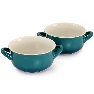 Crock Pot 2-Piece Gradient Red Artisan Ceramic Bakeware Set