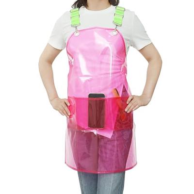 Clear Waterproof Disposable Aprons For Cooking, Serving, Painting