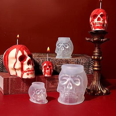 Skull Mold Resin, Halloween Resin Molds, Silicone For Candle Molds Diy  Epoxy Art Craft - Yahoo Shopping