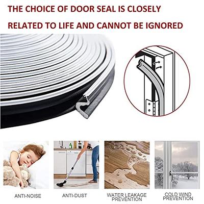 Door Weather Stripping Door Seal Strip,V-Shaped Kerf Weather