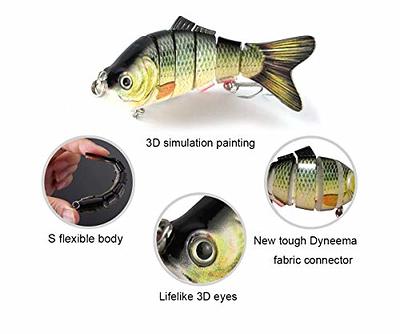 ODS Animated Fishing Lure Swimbait for FishingSlow Sinking Bionic Swimming  Lures with Fishing Hooks Freshwater Saltwater (Color 450) - Yahoo Shopping