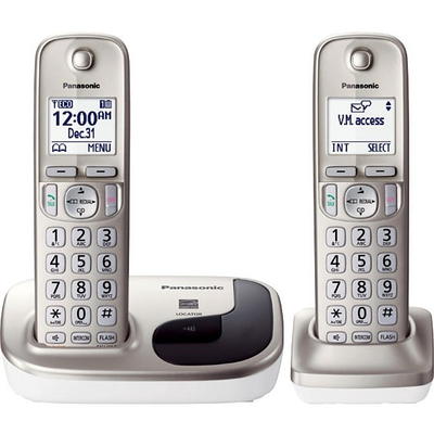 Panasonic KX-TG4023SK 3-Handset Cordless Phone System with Integrated  Answering System