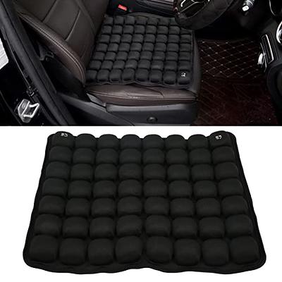  KINGLETING Car Seat Cushion, Heightening Wedge Seat Cushion for  Sciatica Tailbone Pain Relief, Auto Seat Cushion for Short People,  Universal Fit for Car, Truck, Office Chair and Wheelchair(Black) :  Automotive