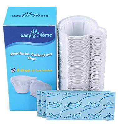 Easy@Home Pregnancy Test Strips: 20-HCG Tests with 20 Large Urine Cups –  Easy@Home Fertility