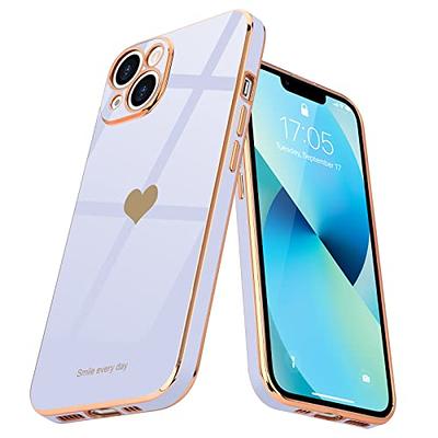 Teageo Compatible with iPhone 12 Case 6.1 inch for Women Girls