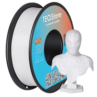 TEQStone PETG Filament 1.75mm Blue 1KG Spool, Consistent Diameter +/-0.02mm  3D Printer Filament Vacuum Packaging - Yahoo Shopping