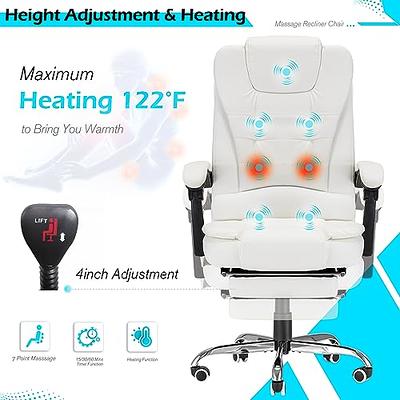 YODOLLA Heated Executive Office Chair with Massage Home Office