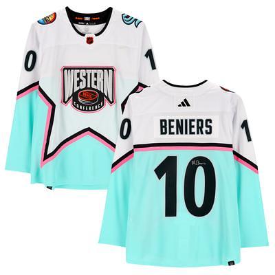 Beniers 10 Seattle Hockey Unisex Jersey Tee - Shop The Kraken