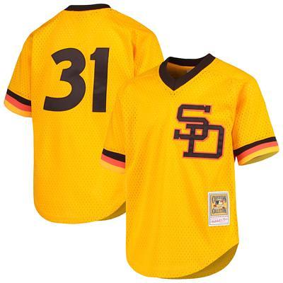 Mitchell & Ness Men's Willie Stargell Black Pittsburgh Pirates Cooperstown  Collection Big and Tall Mesh Batting Practice Jersey