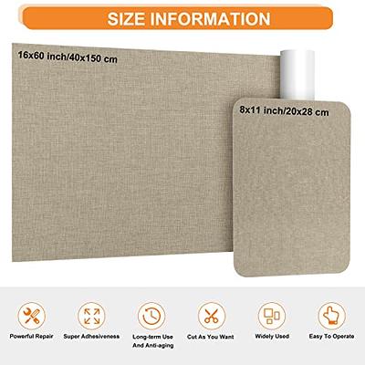 Cahomo 3PCS 11 x 8 inch Fabric Repair Patches, Self-Adhesive Canvas Repair  Patches, Fabric Repair Kit for Furniture, Sofas, Car Seats, Chairs, Medium  Beige Grey - Yahoo Shopping