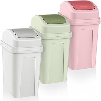 HOMSFOU Bedroom Accessories Men Trash Can Cute Garbage Can Large