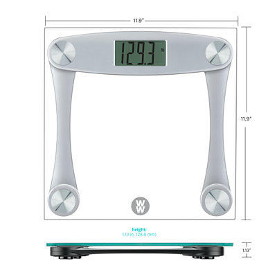 == Weight Watchers Digital LCD Screen Bluetooth Scale Body Analysis Scale -  NEW