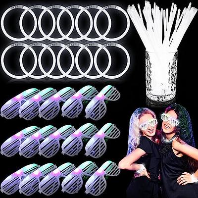 Glow Sticks Party Supplies 100Pk - 8 Inch Glow in the Dark Light up Sticks  Party