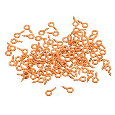 Cheap 200Pcs Small Tiny Mini Eye Pins Eyepins Hooks Eyelets Screw Threaded  Clasps Hooks For DIY Jewelry Making Findings