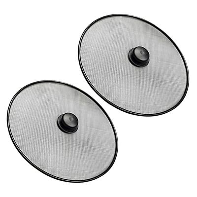 12.5 Silicone Splatter Screen Pan Cover,Oil Splash Guard,Heat Insulation  Cooling Mat,Non-Stick Universal Pan Cover for Frying Pan, - Yahoo Shopping