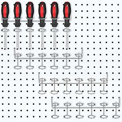 Kuhome 21 Sets Pegboard Bins Pegboard Cups with Hooks, Pegboard Hooks  Assortment, Hooks for Pegboard Cup Holder for Organizing Craft Accessories  Tools Storage Office Workshop Garage Workbench Black - Yahoo Shopping