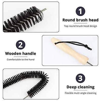 Sihuuu Dryer Vent Cleaner Tool Dryer Lint Brush Vent Trap Cleaner Long  Flexible Refrigerator Coil Brush