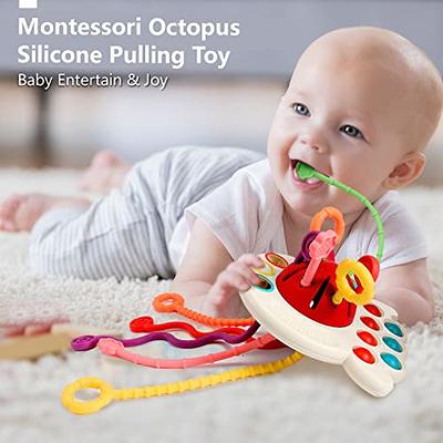 PRAGYM Baby Toys 6 to 12 Months, Sensory & Montessori Toys for 1 Year Old,  Octopus Pull String Toys,…See more PRAGYM Baby Toys 6 to 12 Months, Sensory