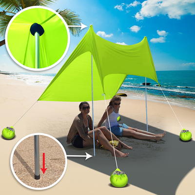  Beach Cube Pop Up Beach Tent Portable Shade Sun