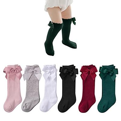 Girls' Casual Knee High Socks - Cat & Jack™ 2pk Black S