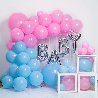 110pcs Macaron Baby Pink Blue Balloon Garland Baby Shower Ballon