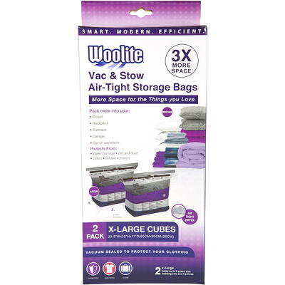 Vacuum Storage Bags Space Saving Clothes Storage Organizer