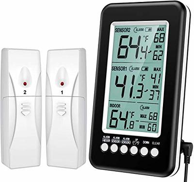 KUWAI Room Thermometer, Humidity Gauge LCD Display with Comfort Icon  Indicator, Electronic Digital Room Thermometer for Indoor, Home, Office,  Greenhouse and Garden - Yahoo Shopping