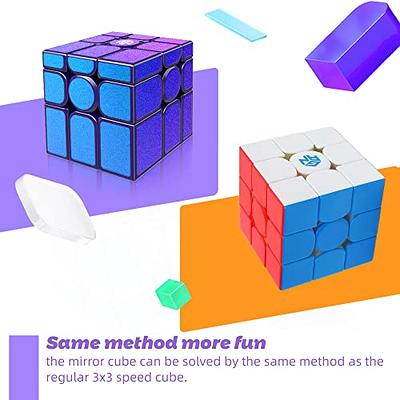 Espelho Speed Cube Puzzle Jogos de Jogo para Crianças Cuber Adulto