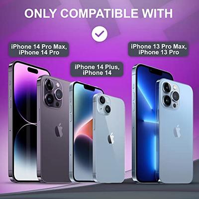 SUPFINE for iPhone 13 Pro Max Case [Compatible with MagSafe] [10 FT  Military Grade Drop Protection] 2X [ Tempered Glass Screen Protector+Camera  Lens