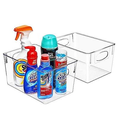 Sorbus Cleaning Supplies Organizer - Clear Containers for