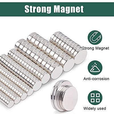 MAGXCENE 144 Pcs Small Neodymium Disc Magnets Strong, 6 Different